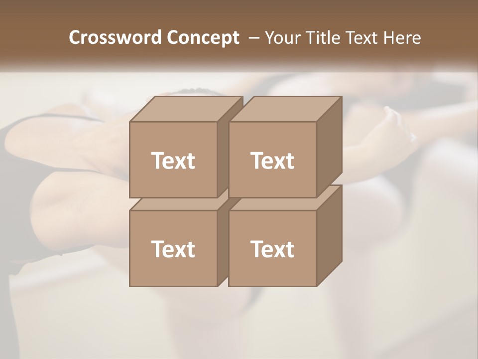 A Group Of Dancers In A Dance Class Powerpoint Template PowerPoint Template