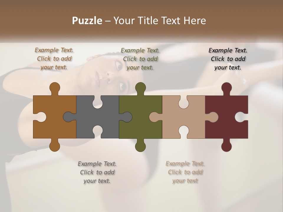 A Group Of Dancers In A Dance Class Powerpoint Template PowerPoint Template