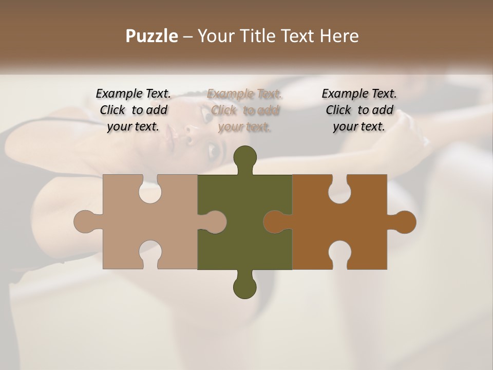 A Group Of Dancers In A Dance Class Powerpoint Template PowerPoint Template