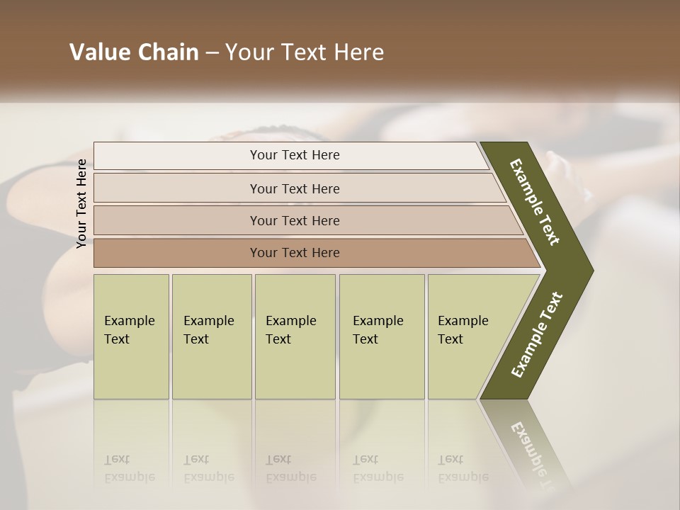 A Group Of Dancers In A Dance Class Powerpoint Template PowerPoint Template