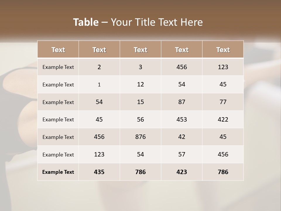 A Group Of Dancers In A Dance Class Powerpoint Template PowerPoint Template