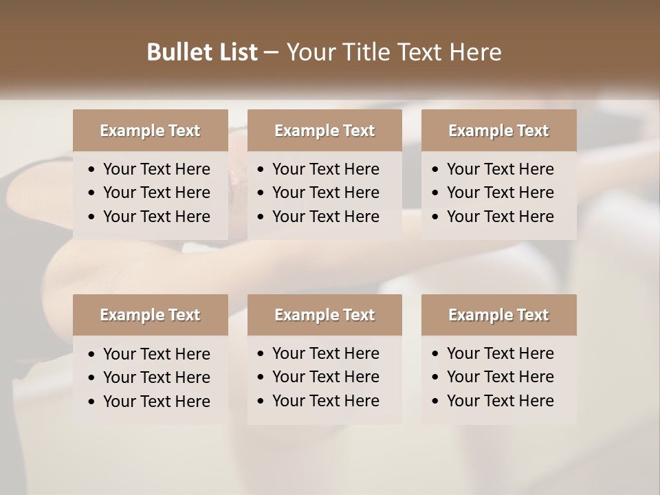 A Group Of Dancers In A Dance Class Powerpoint Template PowerPoint Template