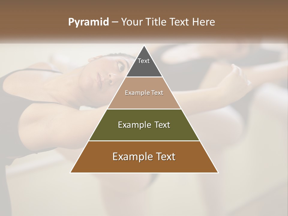 A Group Of Dancers In A Dance Class Powerpoint Template PowerPoint Template