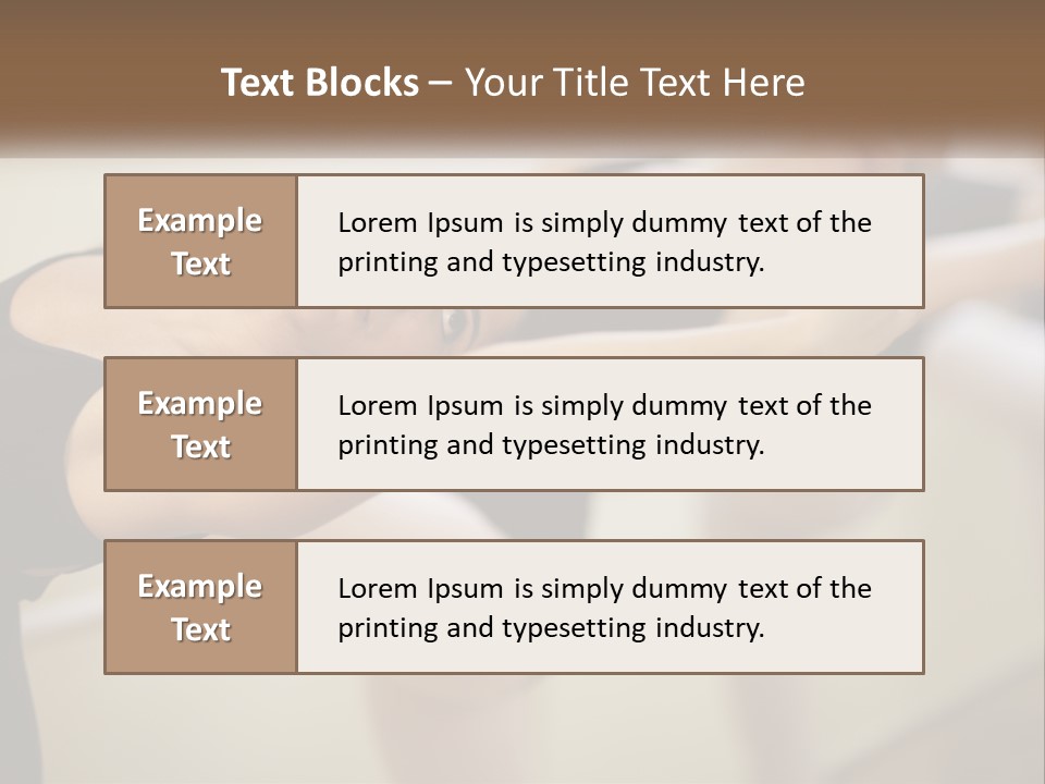 A Group Of Dancers In A Dance Class Powerpoint Template PowerPoint Template