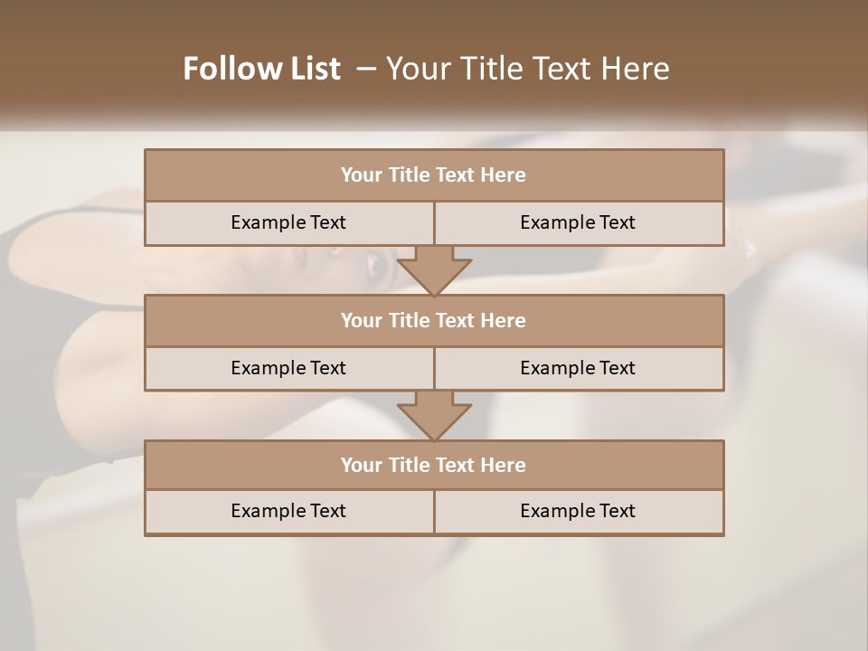 A Group Of Dancers In A Dance Class Powerpoint Template PowerPoint Template
