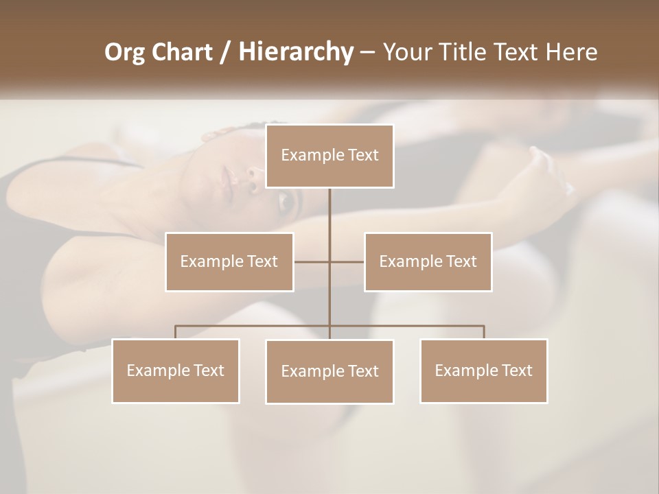 A Group Of Dancers In A Dance Class Powerpoint Template PowerPoint Template