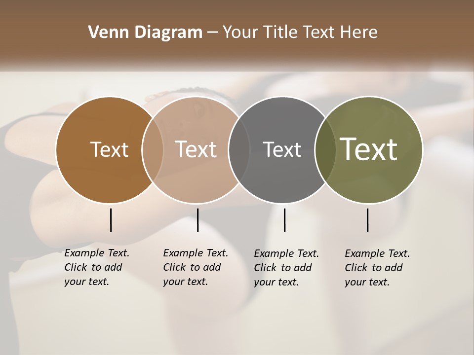 A Group Of Dancers In A Dance Class Powerpoint Template PowerPoint Template