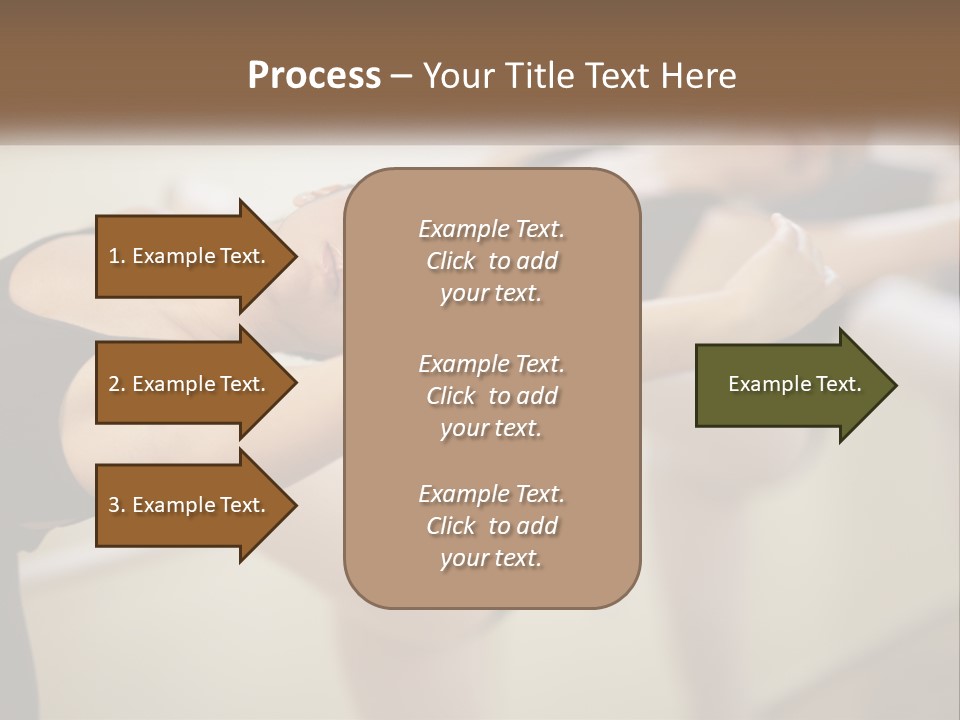 A Group Of Dancers In A Dance Class Powerpoint Template PowerPoint Template