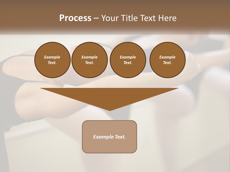 A Group Of Dancers In A Dance Class Powerpoint Template PowerPoint Template