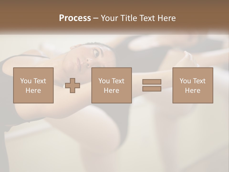A Group Of Dancers In A Dance Class Powerpoint Template PowerPoint Template
