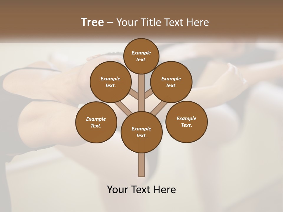 A Group Of Dancers In A Dance Class Powerpoint Template PowerPoint Template