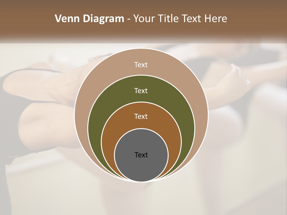 A Group Of Dancers In A Dance Class Powerpoint Template PowerPoint Template