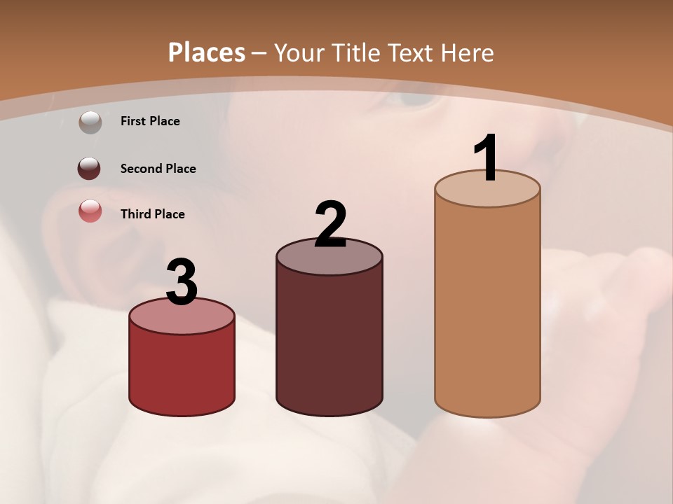 A Woman Holding A Baby In Her Arms PowerPoint Template