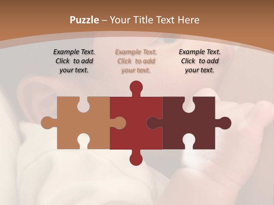 A Woman Holding A Baby In Her Arms PowerPoint Template