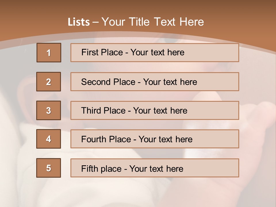 A Woman Holding A Baby In Her Arms PowerPoint Template