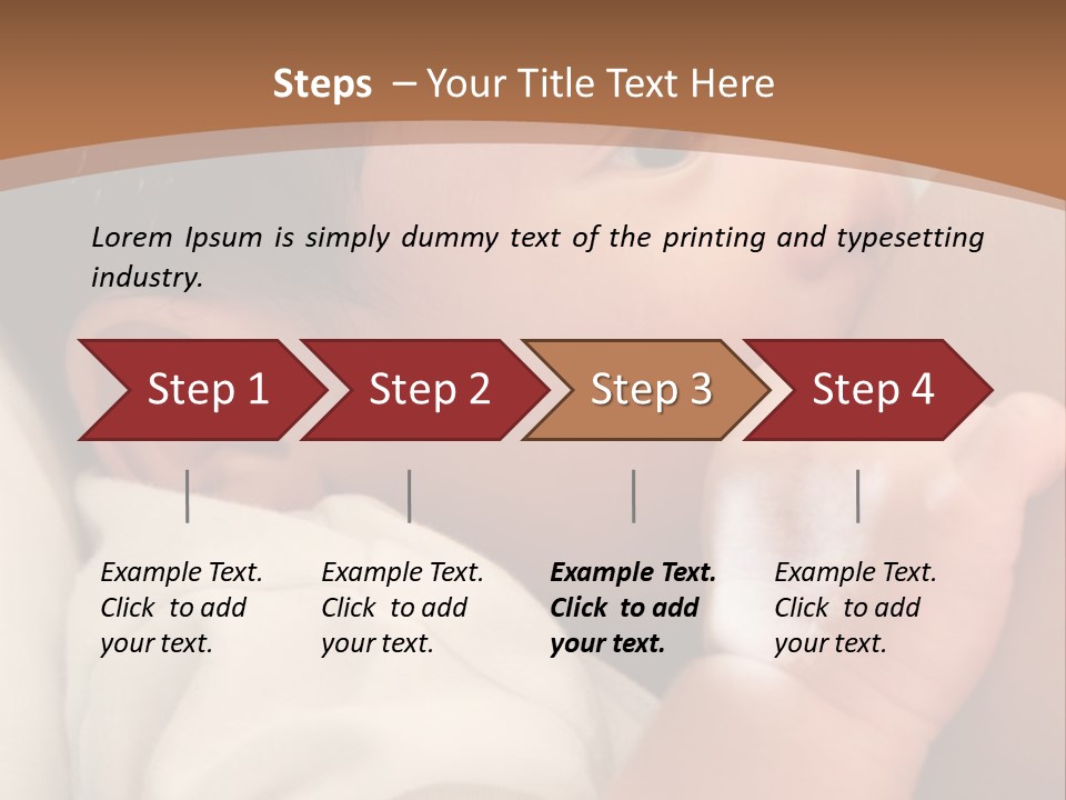 A Woman Holding A Baby In Her Arms PowerPoint Template