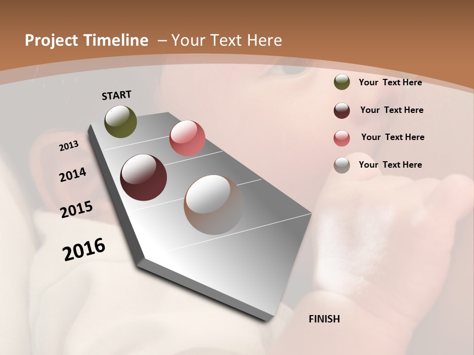 A Woman Holding A Baby In Her Arms PowerPoint Template