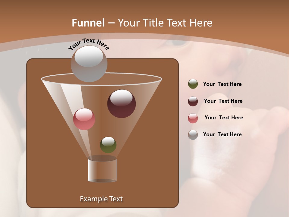 A Woman Holding A Baby In Her Arms PowerPoint Template