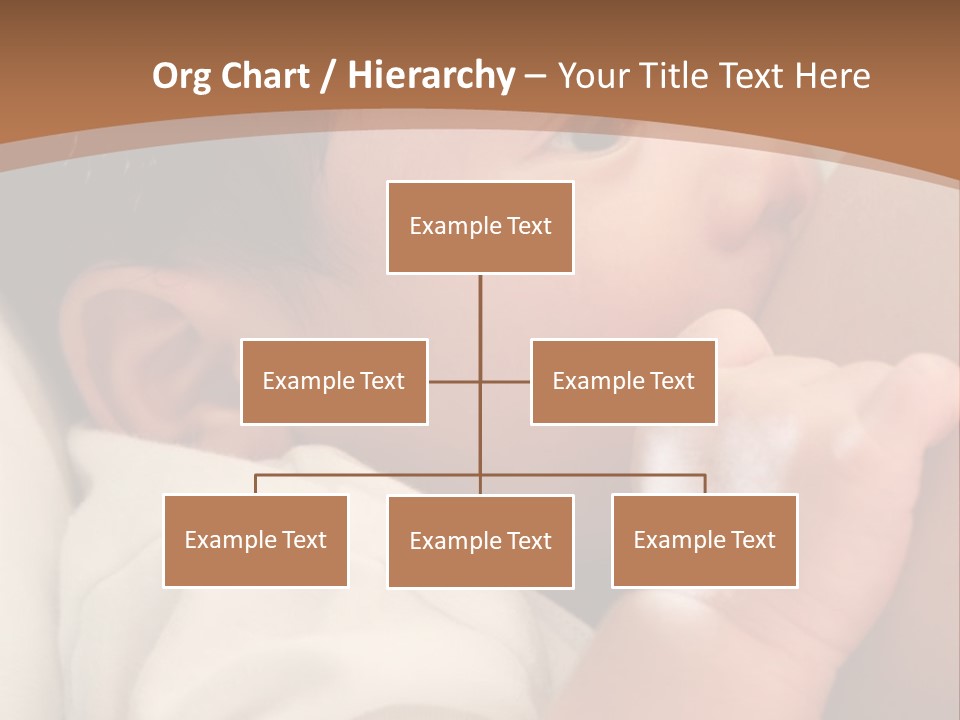 A Woman Holding A Baby In Her Arms PowerPoint Template