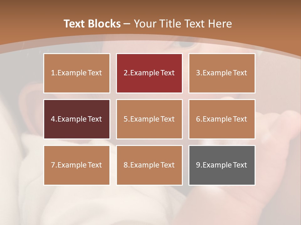 A Woman Holding A Baby In Her Arms PowerPoint Template