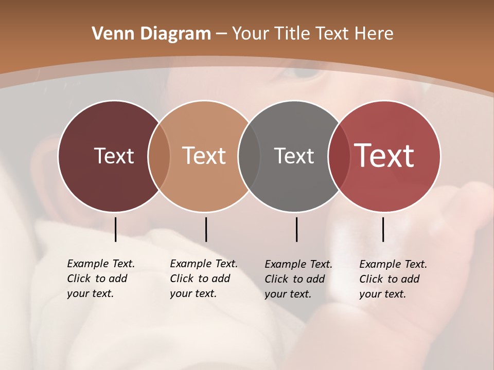 A Woman Holding A Baby In Her Arms PowerPoint Template