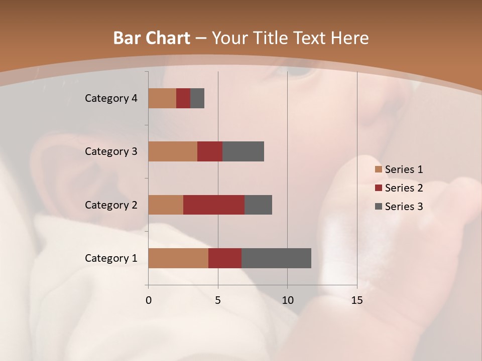 A Woman Holding A Baby In Her Arms PowerPoint Template