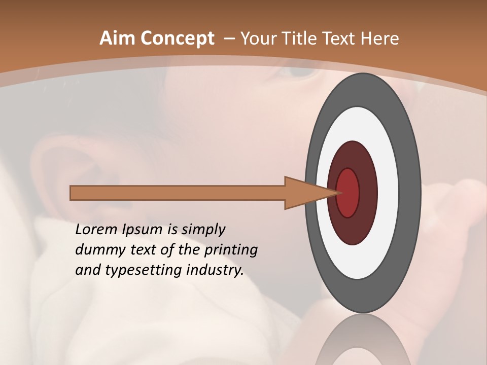 A Woman Holding A Baby In Her Arms PowerPoint Template