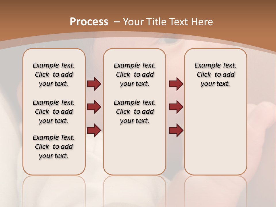 A Woman Holding A Baby In Her Arms PowerPoint Template