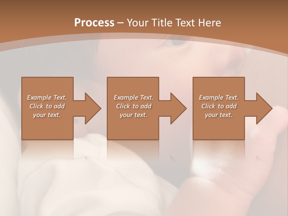 A Woman Holding A Baby In Her Arms PowerPoint Template