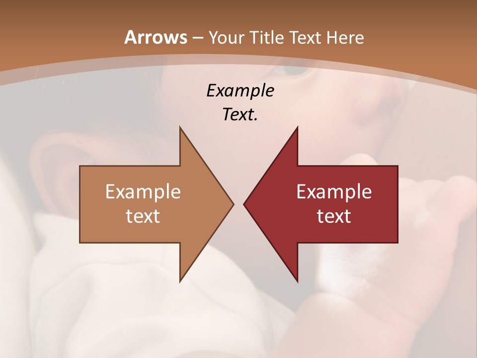 A Woman Holding A Baby In Her Arms PowerPoint Template