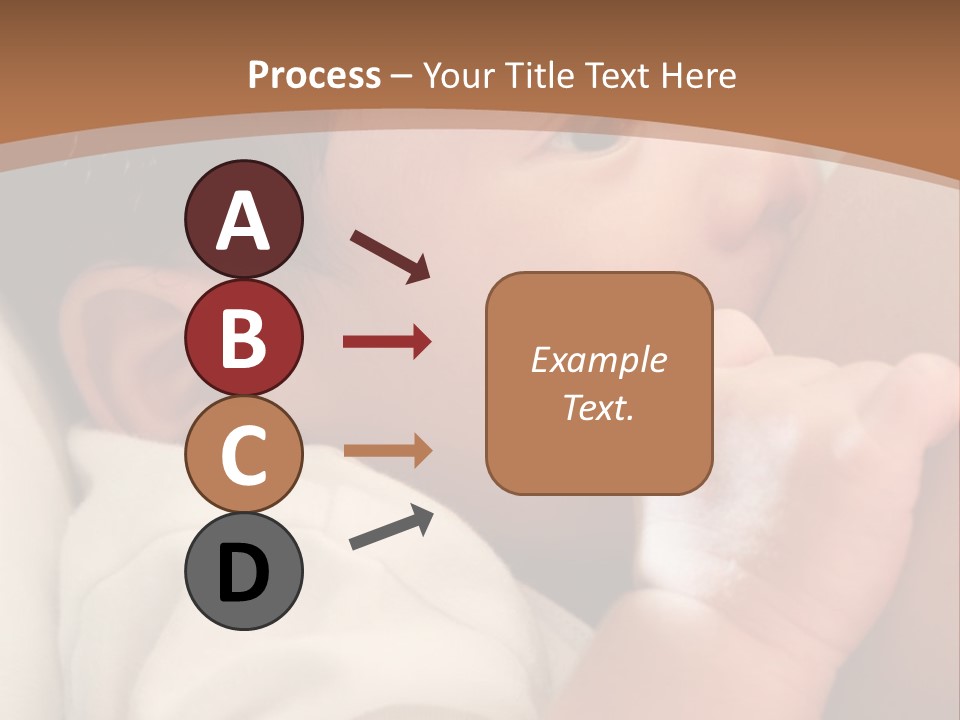 A Woman Holding A Baby In Her Arms PowerPoint Template