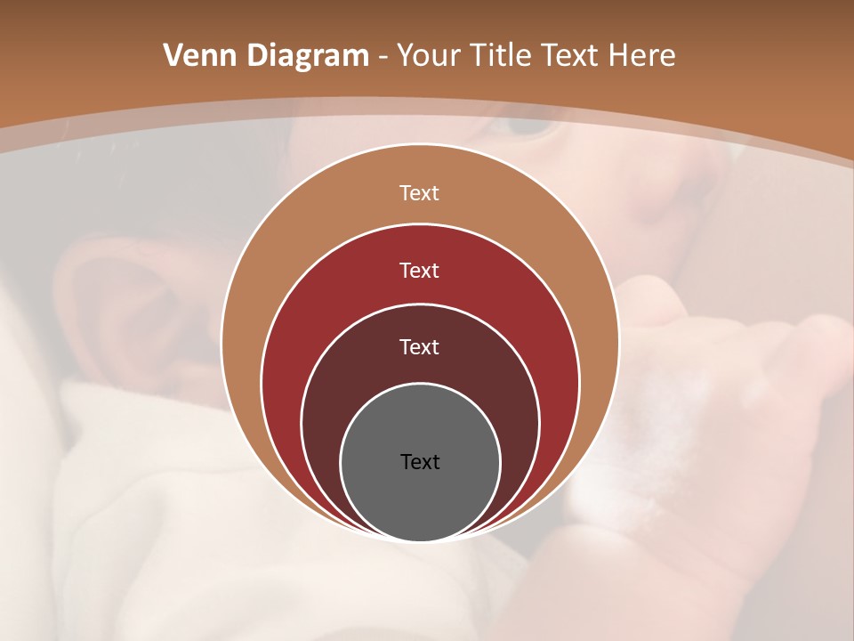 A Woman Holding A Baby In Her Arms PowerPoint Template