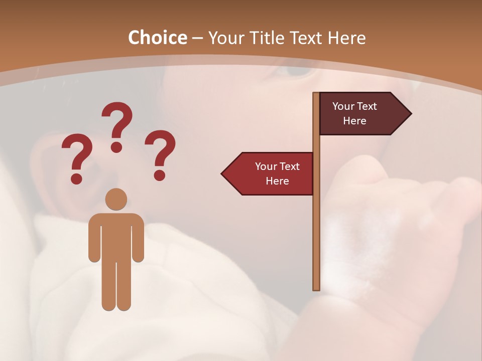 A Woman Holding A Baby In Her Arms PowerPoint Template