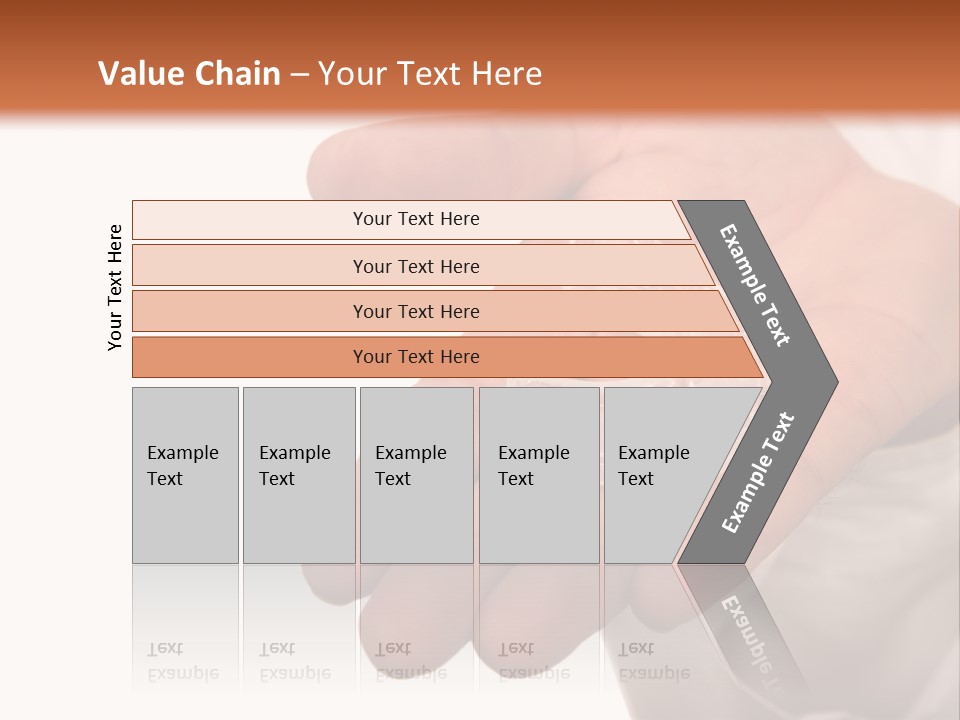 A Person Holding A Plastic Object In Their Hand PowerPoint Template