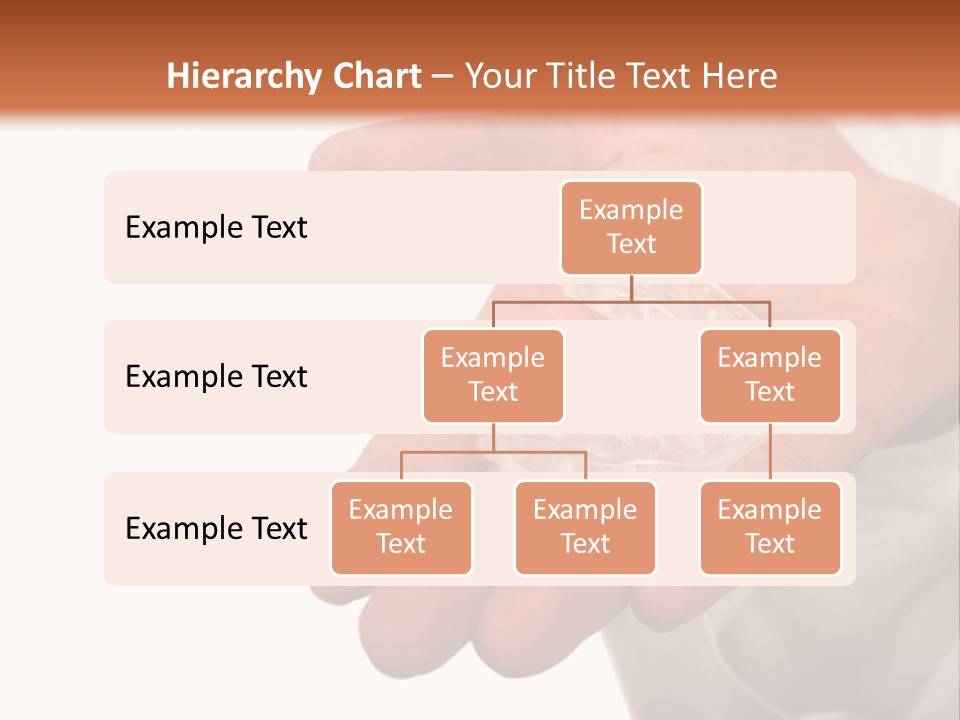 A Person Holding A Plastic Object In Their Hand PowerPoint Template