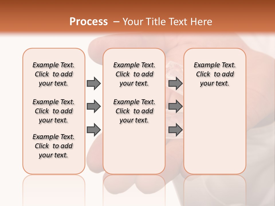 A Person Holding A Plastic Object In Their Hand PowerPoint Template