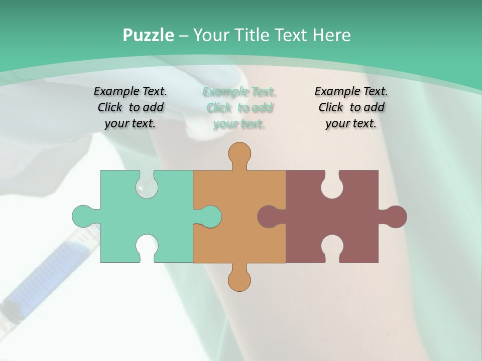 A Person In A Green Shirt Is Holding A Toothbrush PowerPoint Template