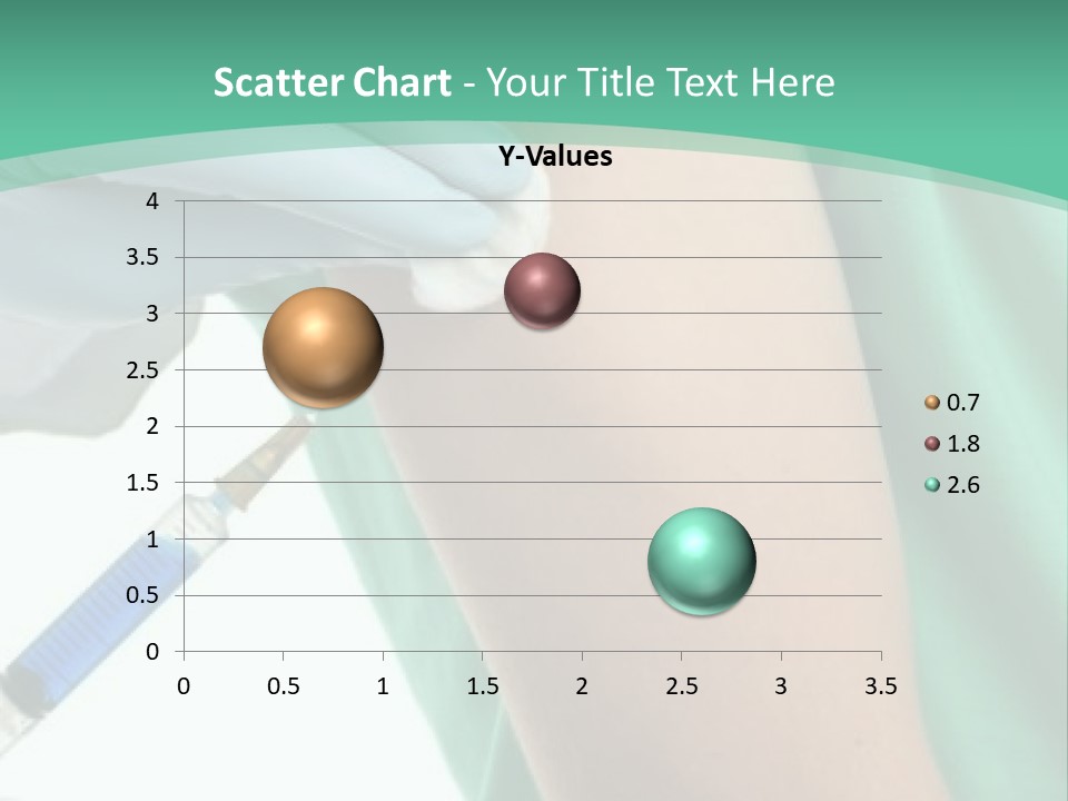 A Person In A Green Shirt Is Holding A Toothbrush PowerPoint Template