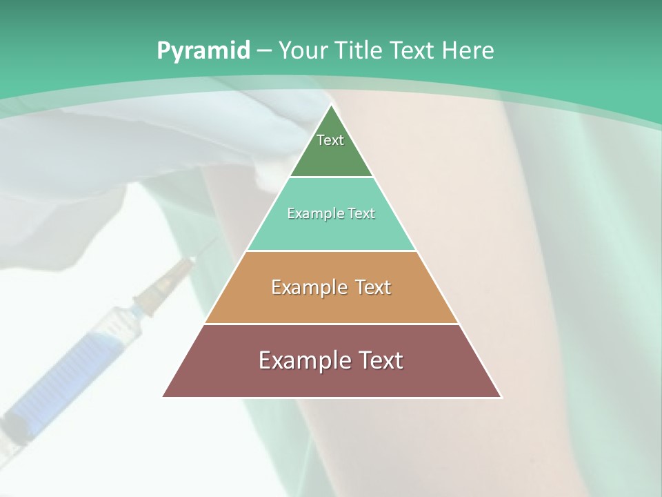 A Person In A Green Shirt Is Holding A Toothbrush PowerPoint Template