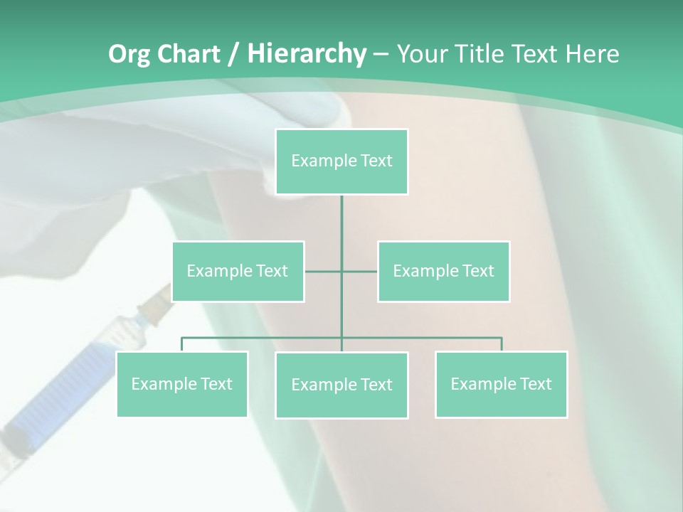 A Person In A Green Shirt Is Holding A Toothbrush PowerPoint Template
