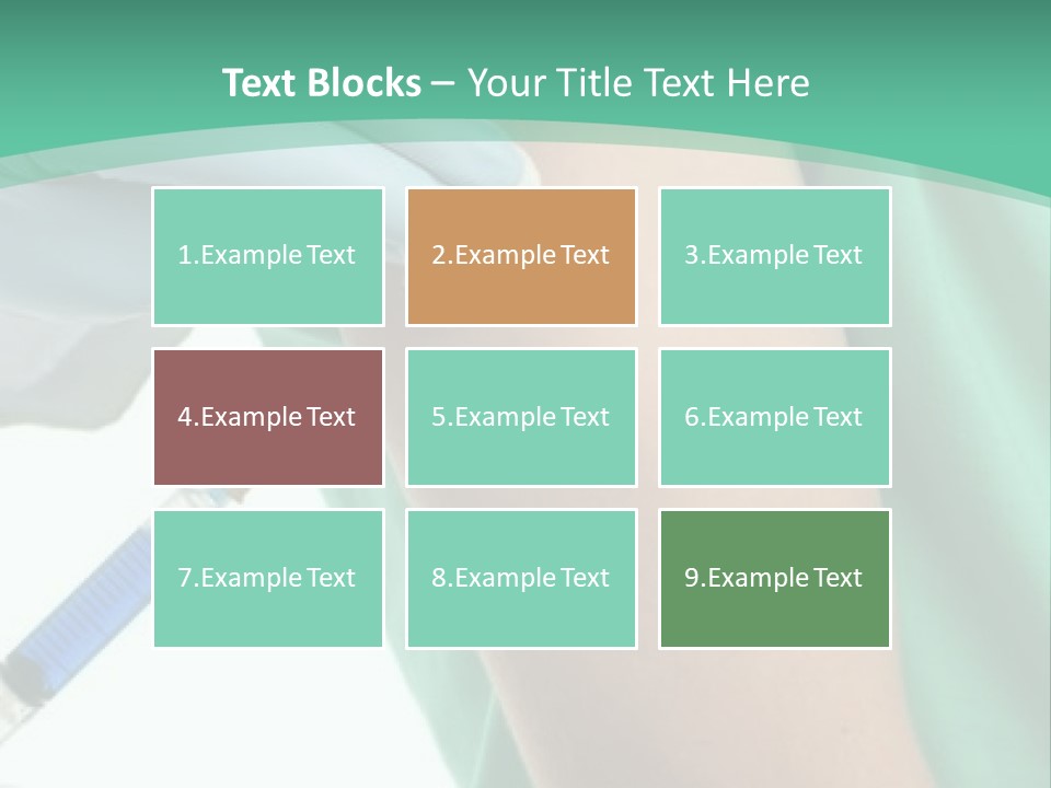 A Person In A Green Shirt Is Holding A Toothbrush PowerPoint Template