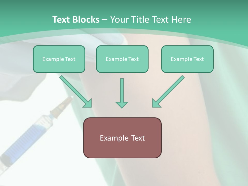 A Person In A Green Shirt Is Holding A Toothbrush PowerPoint Template