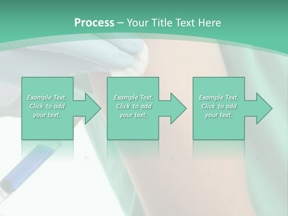 A Person In A Green Shirt Is Holding A Toothbrush PowerPoint Template