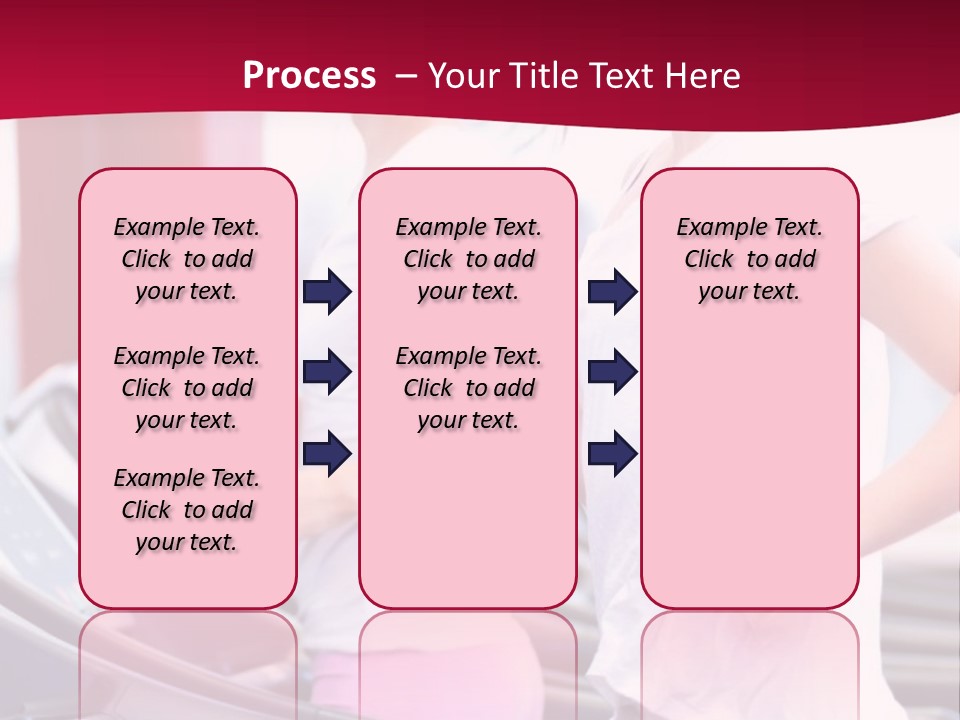 A Group Of Women Running In A Gym PowerPoint Template
