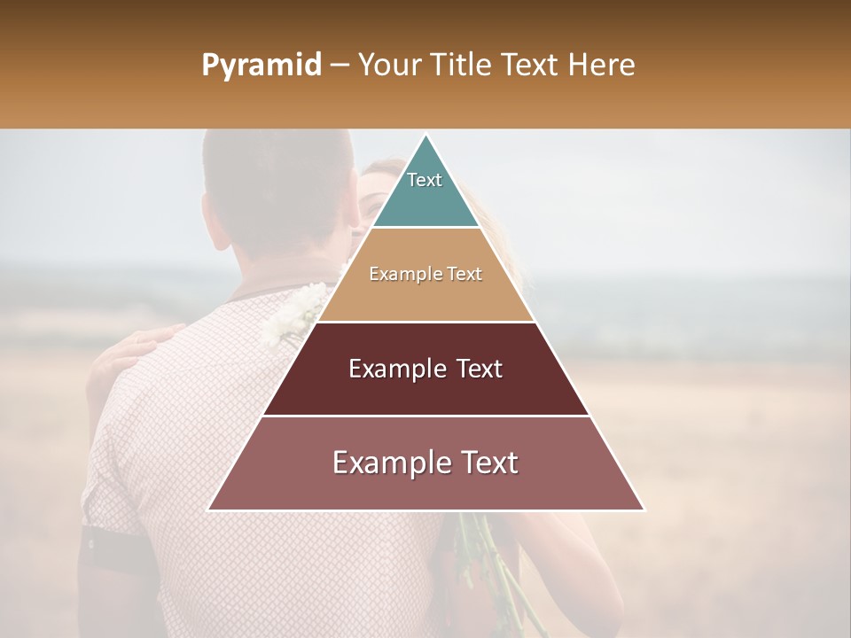 A Man Holding A Bouquet Of Flowers Next To A Woman PowerPoint Template