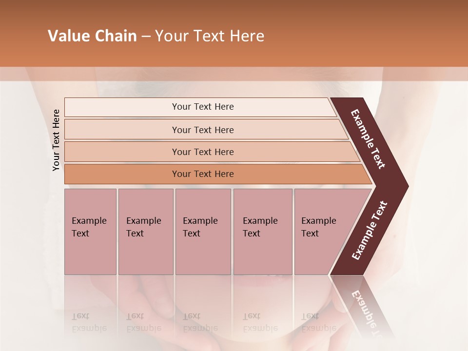 A Woman Getting A Head Massage From A Massager PowerPoint Template