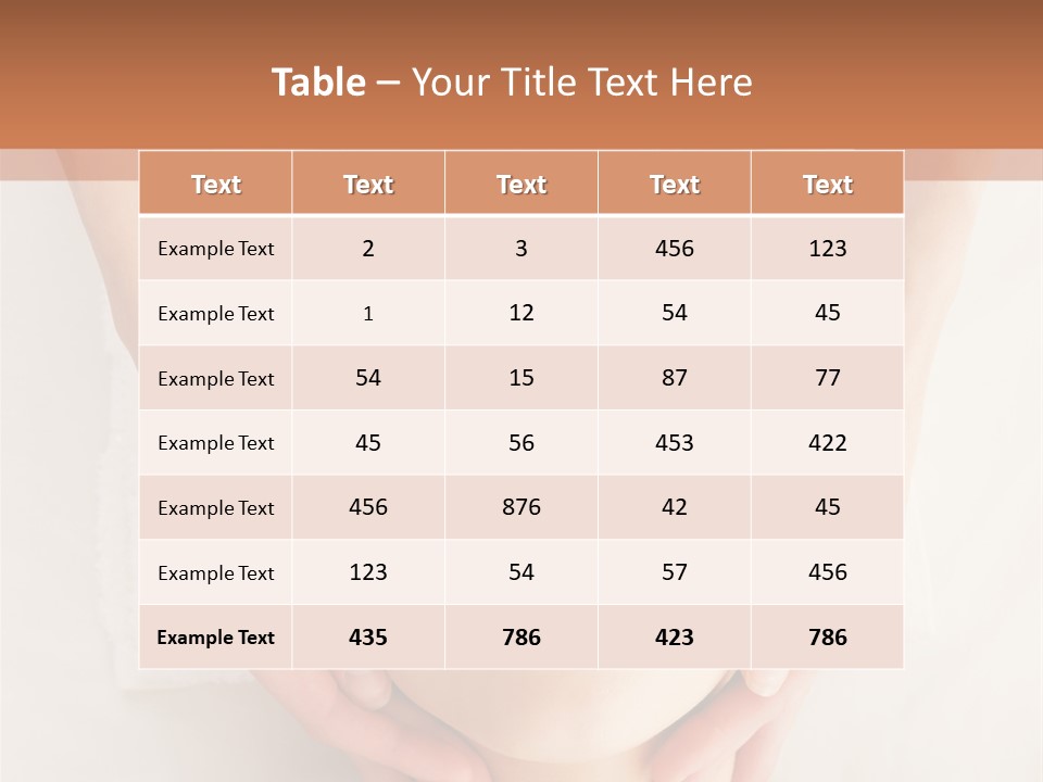 A Woman Getting A Head Massage From A Massager PowerPoint Template