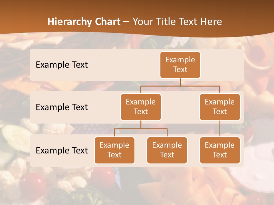 A Table With Many Different Types Of Food On It PowerPoint Template