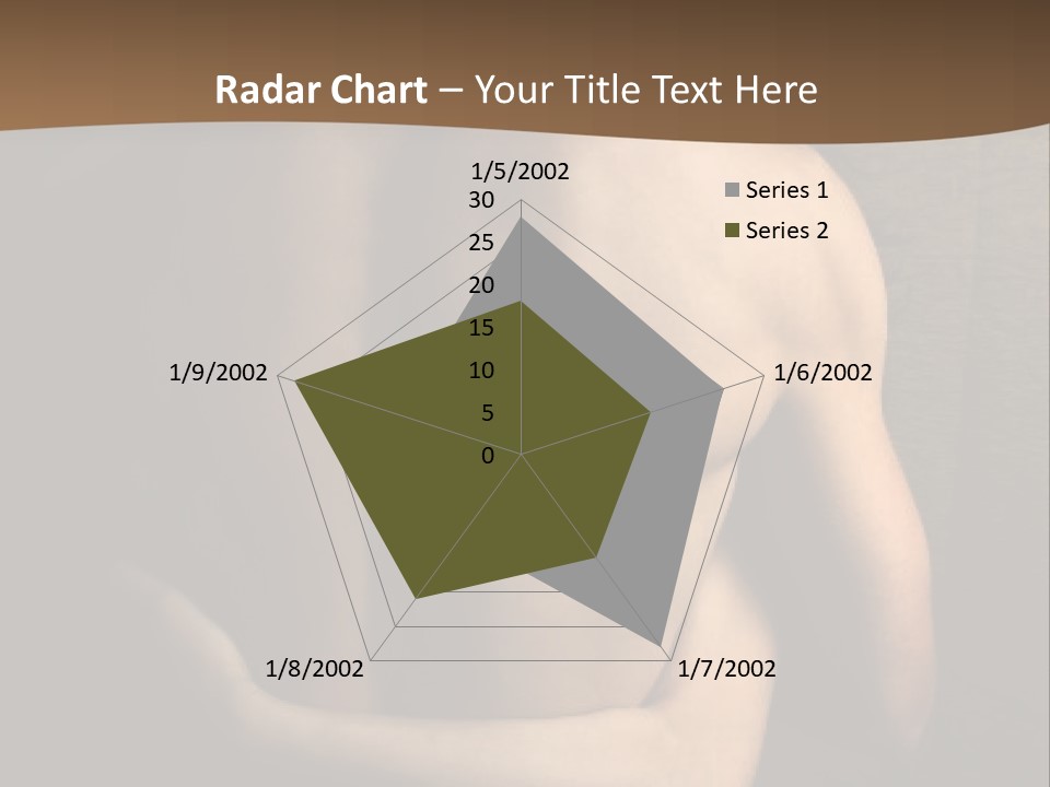 A Man And A Woman Embracing In Front Of A Brown Background PowerPoint Template
