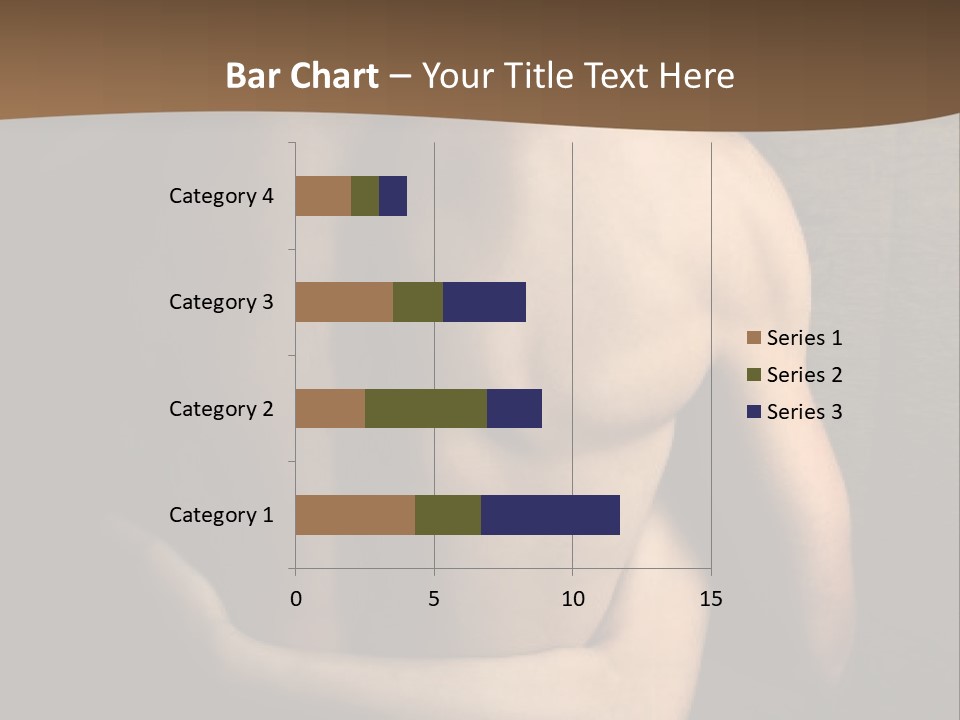 A Man And A Woman Embracing In Front Of A Brown Background PowerPoint Template